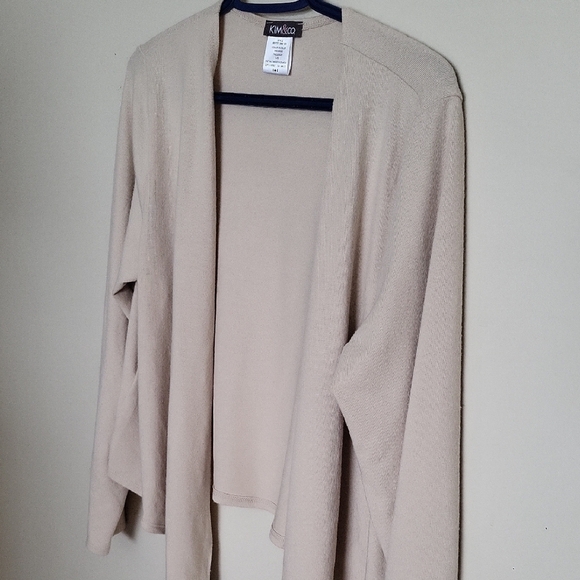 Kim&co Women's Cream Sweater - Picture 3 of 5